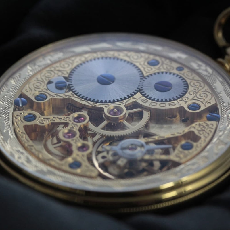 認定中古品のエポス(epos) シースルーバック懐中時計/2090GPBK/epos-101