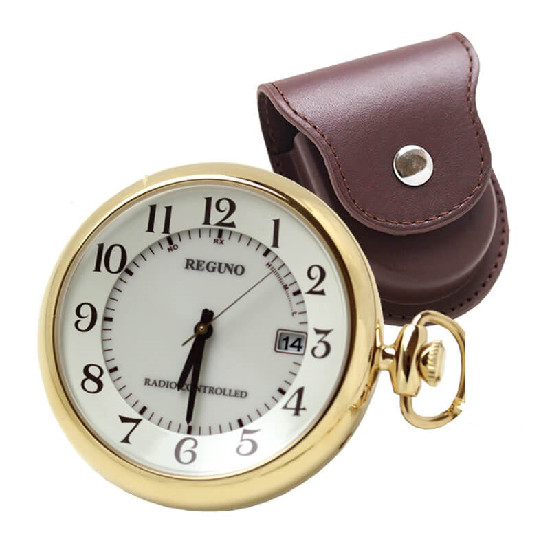 シチズン(CITIZEN) レグノ ソーラー電波 懐中時計 KL7-922-31 ゴールドカラー