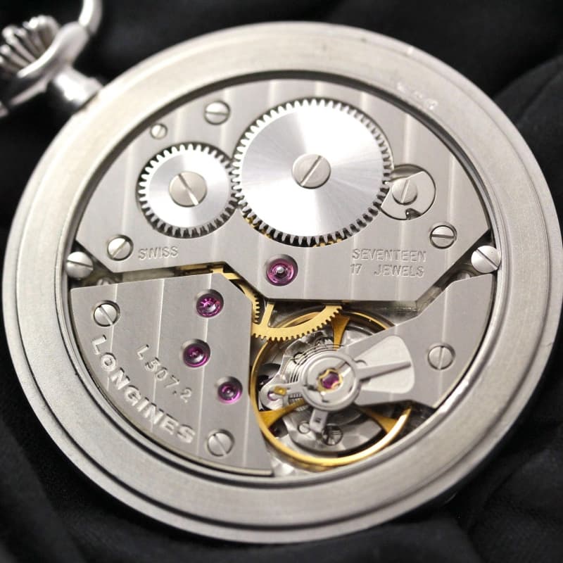 絶版モデルのロンジン ハンターケース懐中時計