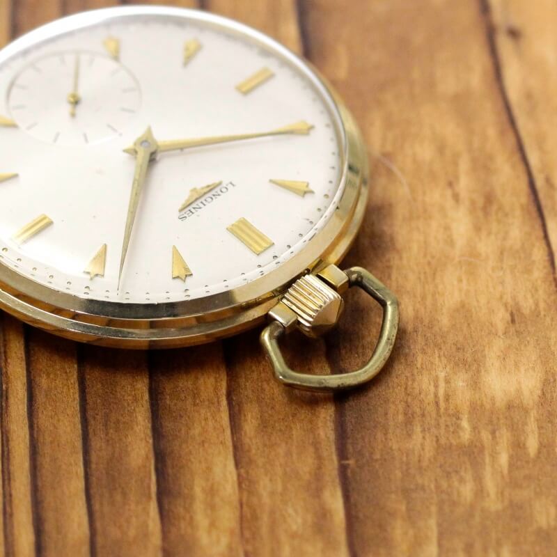 絶版モデルのロンジン オープンフェイス懐中時計/longines-103