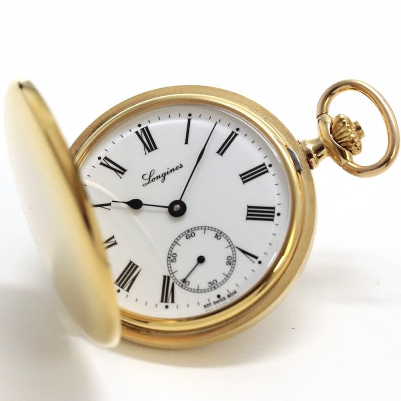 絶版モデルのロンジン ハンターケース懐中時計/L7.012.2.21.2/longines-126
