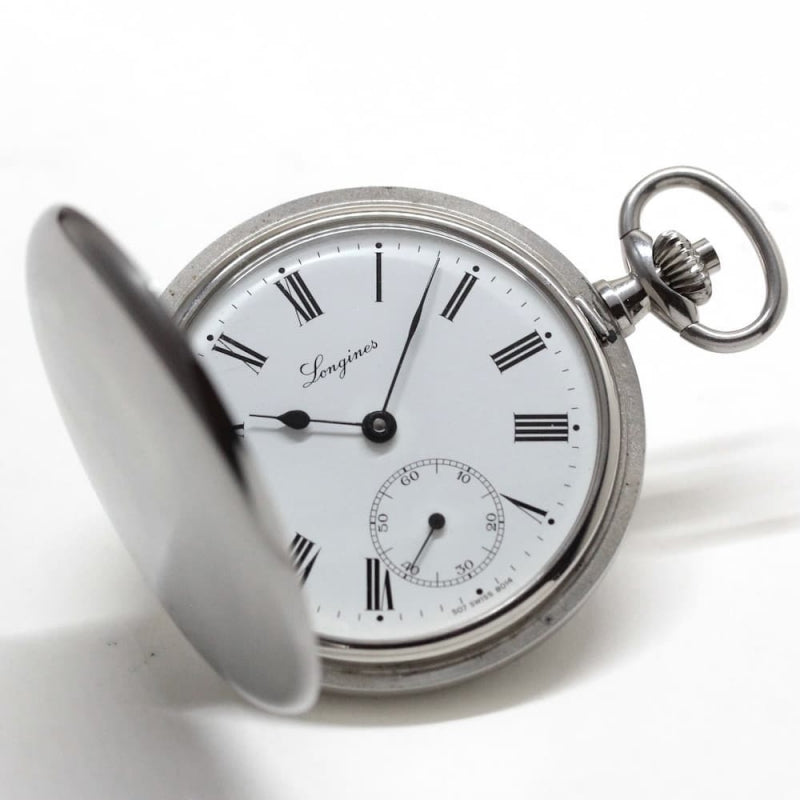 絶版モデルのロンジン ハンターケース懐中時計/longines-134
