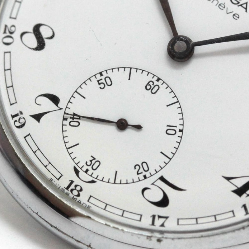 絶版モデルのオメガ(OMEGA) オープンフェイス懐中時計/121.1726/omega-102