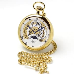 ラポート(Rapport)懐中時計/GMT/サン&ムーン PW42