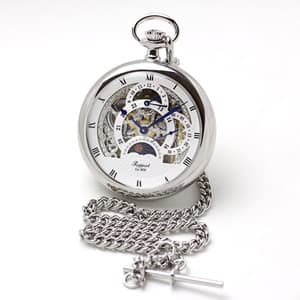 Rapport(ラポート)懐中時計 GMT/サン&ムーン PW43