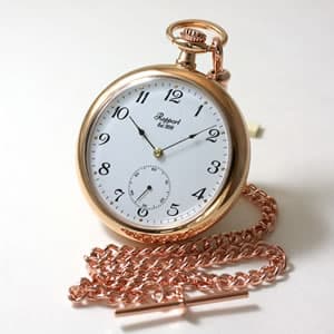 ラポート/Rapport/オープンフェイス/ローズゴールドカラー/PW83 懐中時計