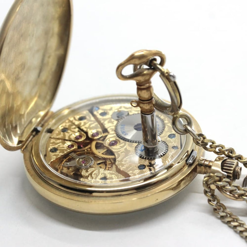 絶版モデルのティソ(TISSOT) 鍵巻き式懐中時計 tissot-1005