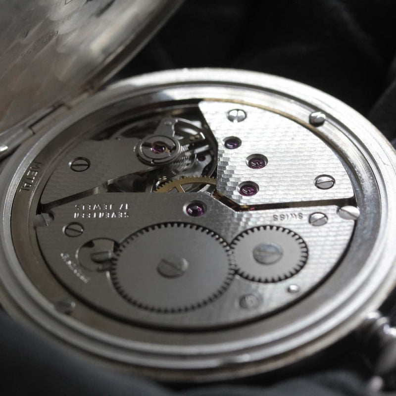 絶版モデルのティソ(TISSOT) 銀無垢懐中時計 tissot-1013