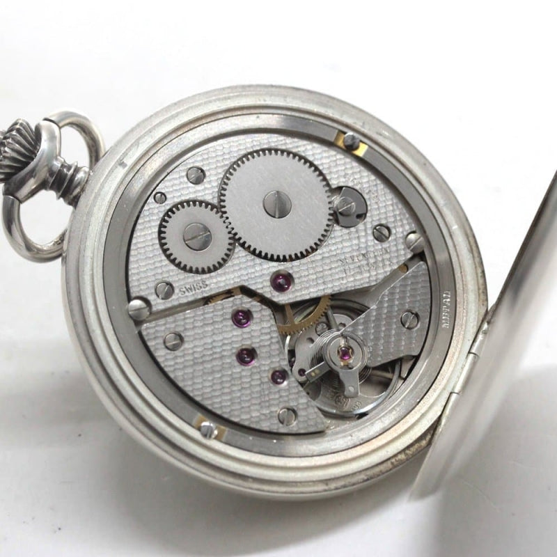 絶版モデルのティソ(TISSOT)/銀無垢懐中時計/tissot-1020