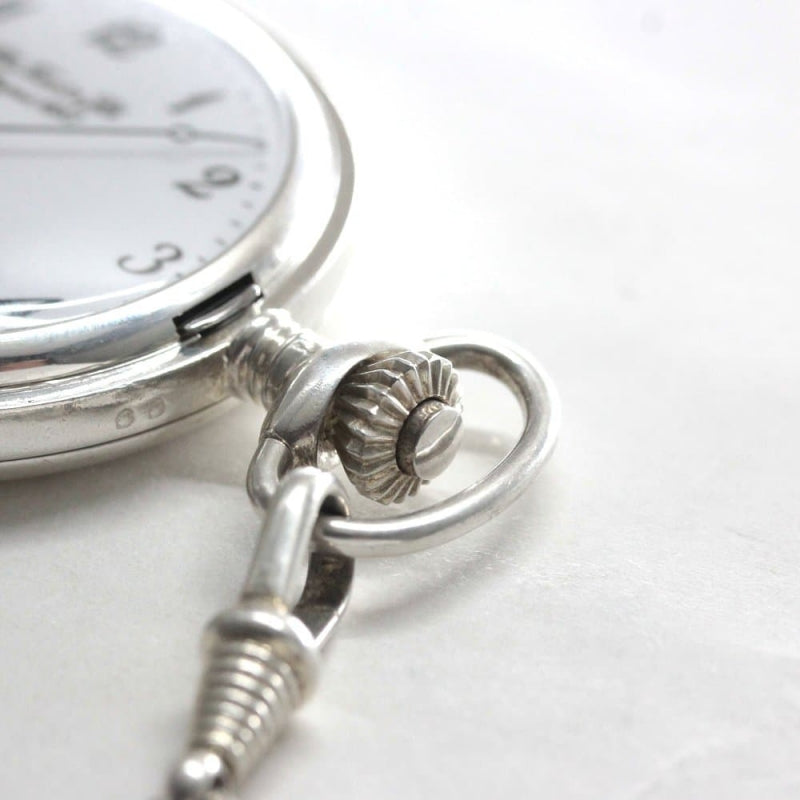 絶版モデルのティソ(TISSOT)/銀無垢懐中時計/tissot-1032