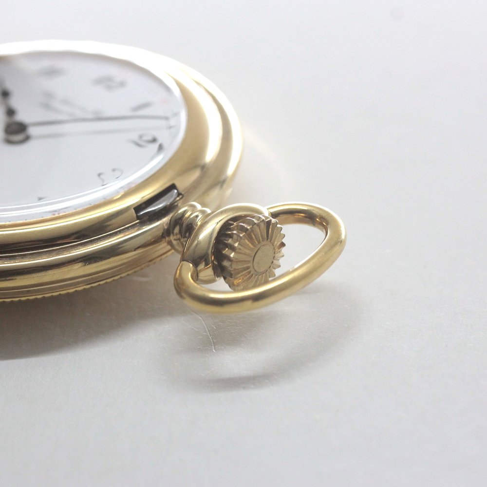 1853年創業のスイスブランド、ティソのナポレオンタイプ懐中時計 絶版モデルのティソ(TISSOT) ハーフハンター懐中時計 tissot-1036