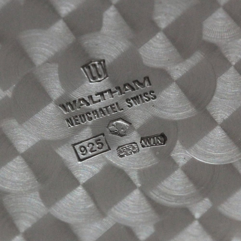 絶版モデルのウォルサム(WALTHAM)社製シルバー925懐中時計