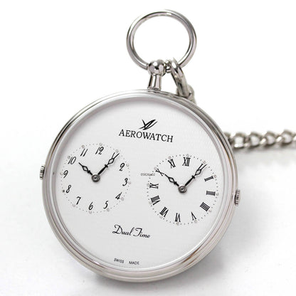 AERO(アエロ)　デュアルタイム　懐中時計　クォーツ　05826 PD01