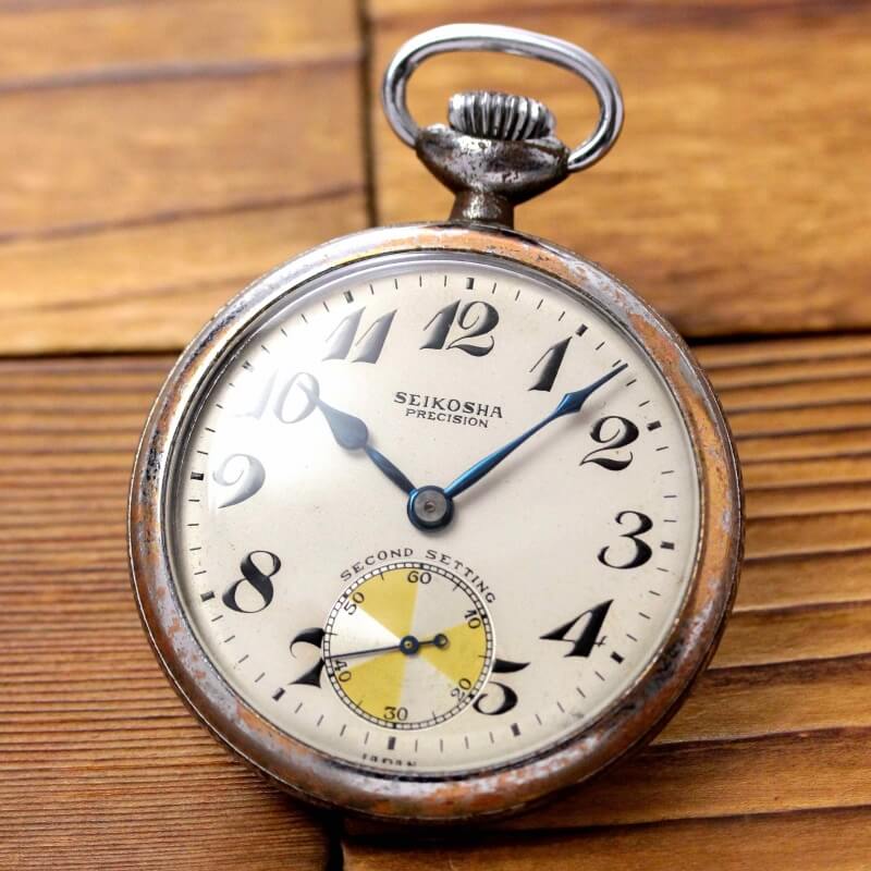 【Sold out】まだまだ使える19セイコー鉄道時計/7石/秒針止め機能/絶版時計/オーバーホール済