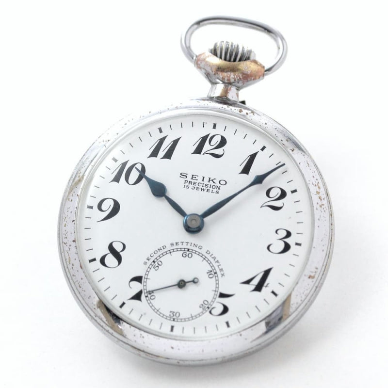 昭和の19セイコー鉄道時計/15石/ダイアフレックス/絶版時計/19seiko-1028