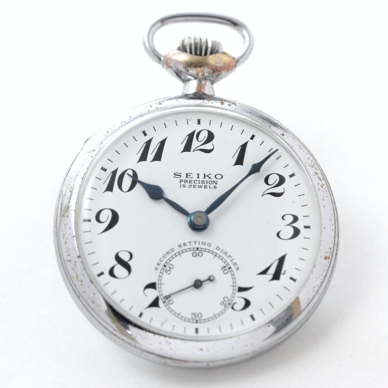 昭和の19セイコー鉄道時計/15石/ダイアフレックス/絶版時計/19seiko-1028