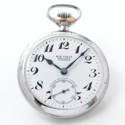 昭和の19セイコー鉄道時計/15石/ダイアフレックス/絶版時計/19seiko-1028