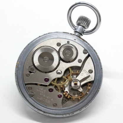 昭和45年の19セイコー鉄道時計/15石/秒針止め機能/絶版時計/19seiko-1038