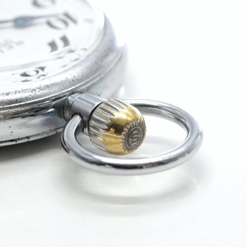昭和39年の19セイコー鉄道時計/15石/秒針止め機能/絶版時計/19seiko-1049