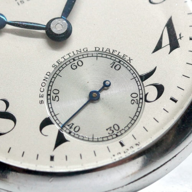 昭和37年の19セイコー鉄道時計/15石/秒針止め機能/絶版時計/19seiko-1060