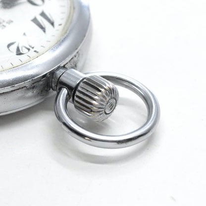 昭和45年の19セイコー鉄道時計/15石/秒針止め機能/絶版時計/19seiko-1061