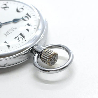 昭和41年の19セイコー鉄道時計/15石/秒針止め機能/絶版時計/19seiko-1068