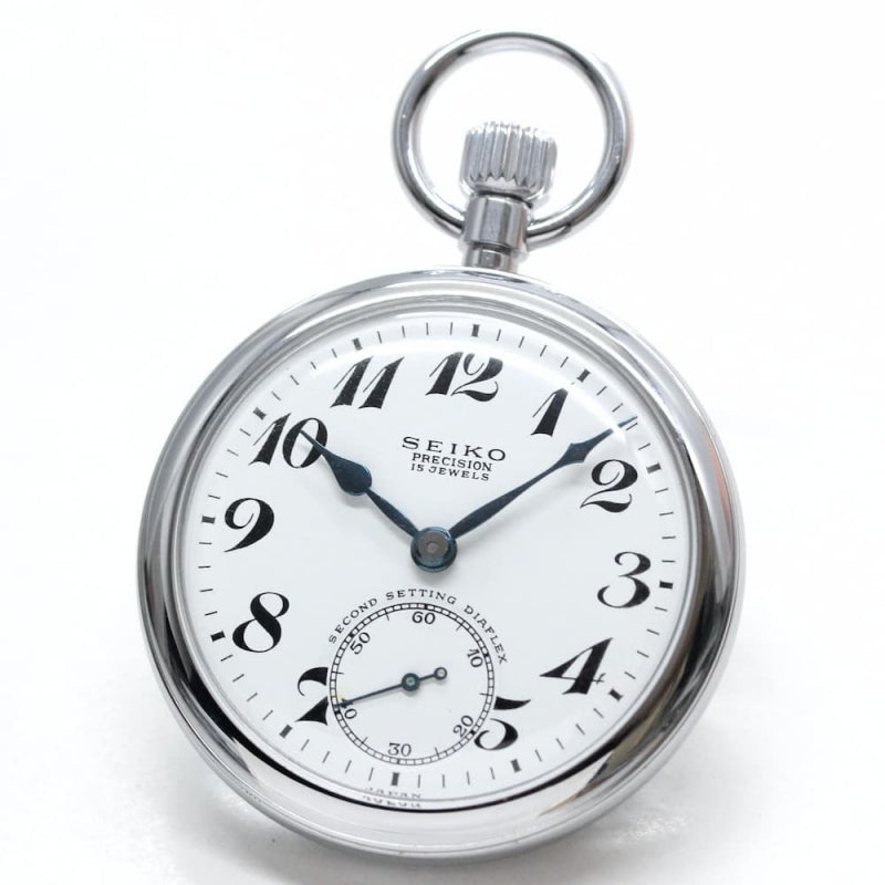 昭和の19セイコー鉄道時計/15石/ダイアフレックス/絶版時計/19seiko-1073