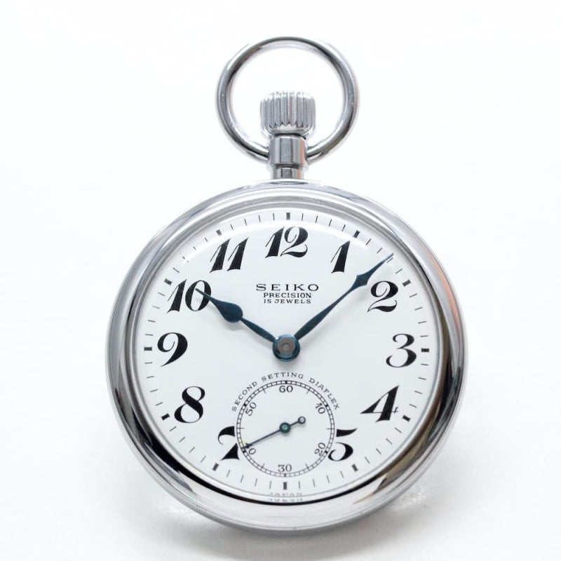 昭和の19セイコー鉄道時計/15石/ダイアフレックス/絶版時計/19seiko-1073