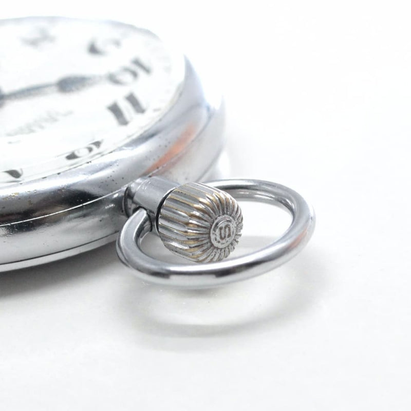 昭和41年の19セイコー鉄道時計/15石/秒針止め機能/絶版時計/19seiko-1074