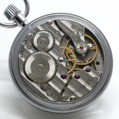 昭和の19セイコー鉄道時計/15石/ダイアフレックス/絶版時計/19seiko-1076