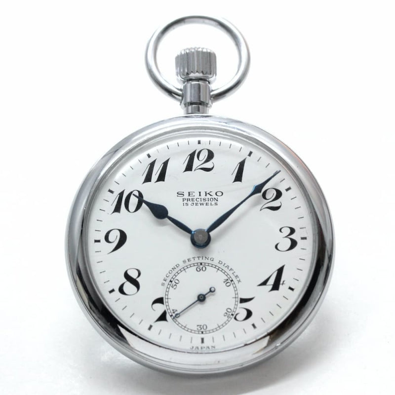 昭和の19セイコー鉄道時計/15石/ダイアフレックス/絶版時計/19seiko-1079