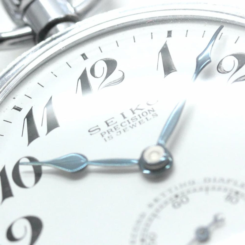 昭和41年の19セイコー鉄道時計/15石/秒針止め機能/絶版時計/19seiko-1080