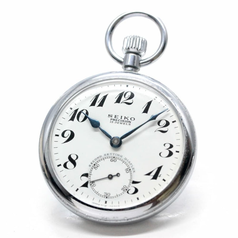 昭和の19セイコー鉄道時計/15石/ダイアフレックス/絶版時計/19seiko-1085