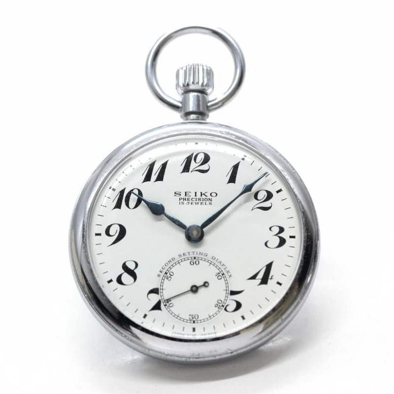 昭和の19セイコー鉄道時計/15石/ダイアフレックス/絶版時計/19seiko-1085
