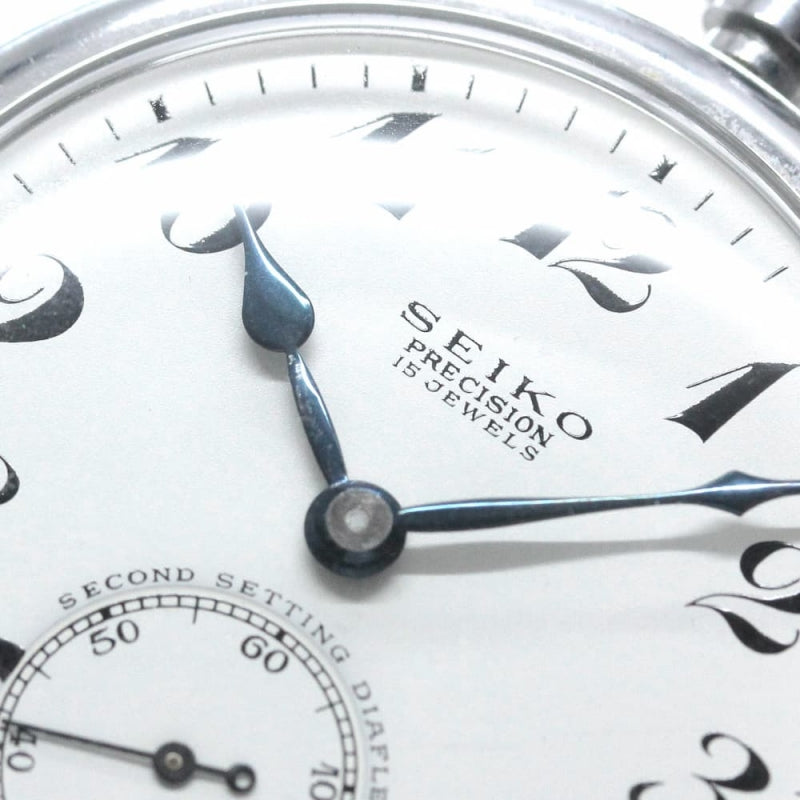 昭和の19セイコー鉄道時計/15石/ダイアフレックス/絶版時計/19seiko-1085