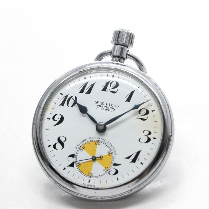昭和の19セイコー鉄道時計/15石/ダイアフレックス/絶版時計/19seiko-1093