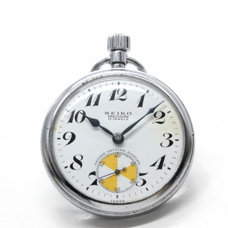 昭和の19セイコー鉄道時計/15石/ダイアフレックス/絶版時計/19seiko-1093