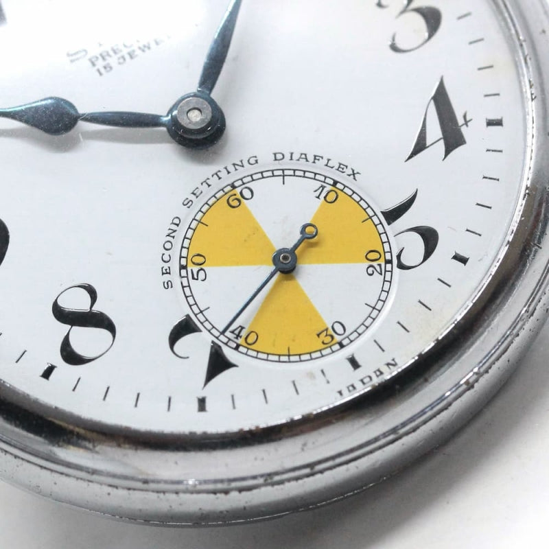 昭和の19セイコー鉄道時計/15石/ダイアフレックス/絶版時計/19seiko-1093