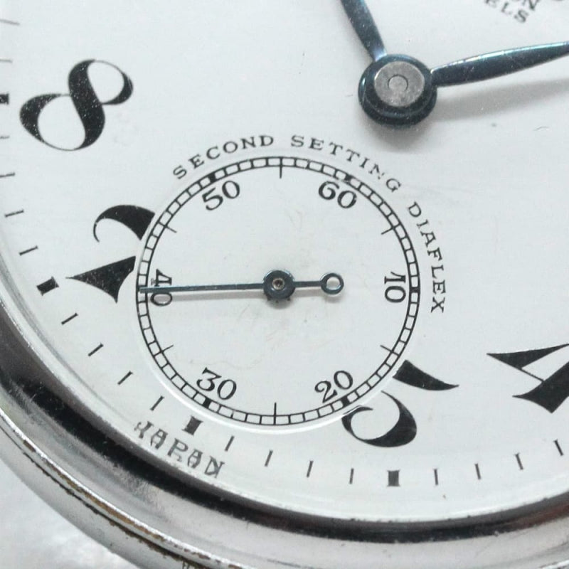 昭和41年の19セイコー鉄道時計/15石/秒針止め機能/絶版時計/19seiko-1099