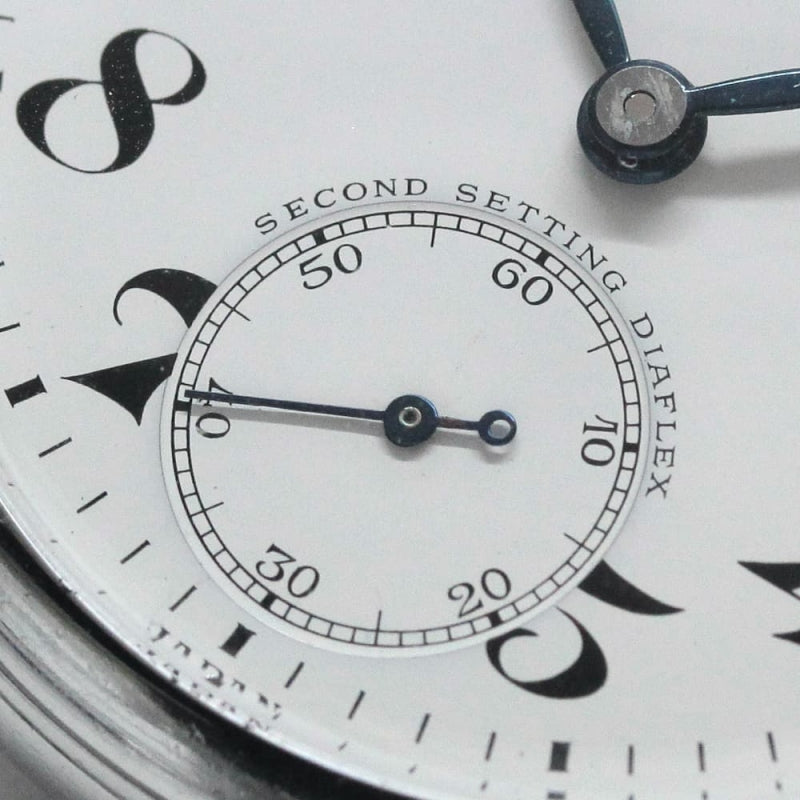 昭和38年の19セイコー鉄道時計/15石/秒針止め機能/絶版時計/19seiko-1104