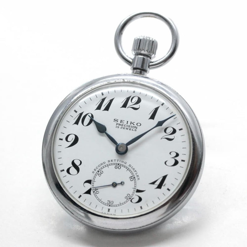 昭和の19セイコー鉄道時計/15石/ダイアフレックス/絶版時計/19seiko-1105