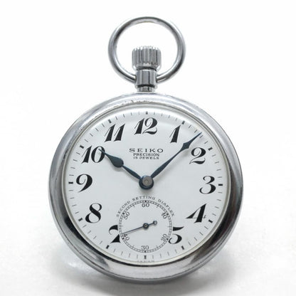 昭和の19セイコー鉄道時計/15石/ダイアフレックス/絶版時計/19seiko-1105