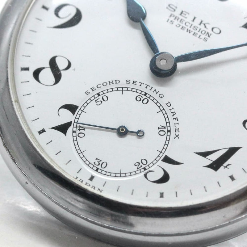 昭和の19セイコー鉄道時計/15石/ダイアフレックス/絶版時計/19seiko-1105