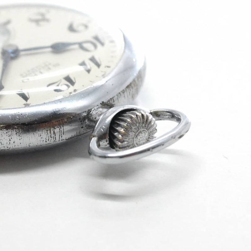 昭和36年の19セイコー鉄道時計/15石/秒針止め機能/絶版時計/19seiko-1107