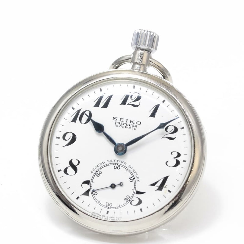 昭和の19セイコー鉄道時計/15石/ダイアフレックス/リサイクルウォッチ/19seiko-1113