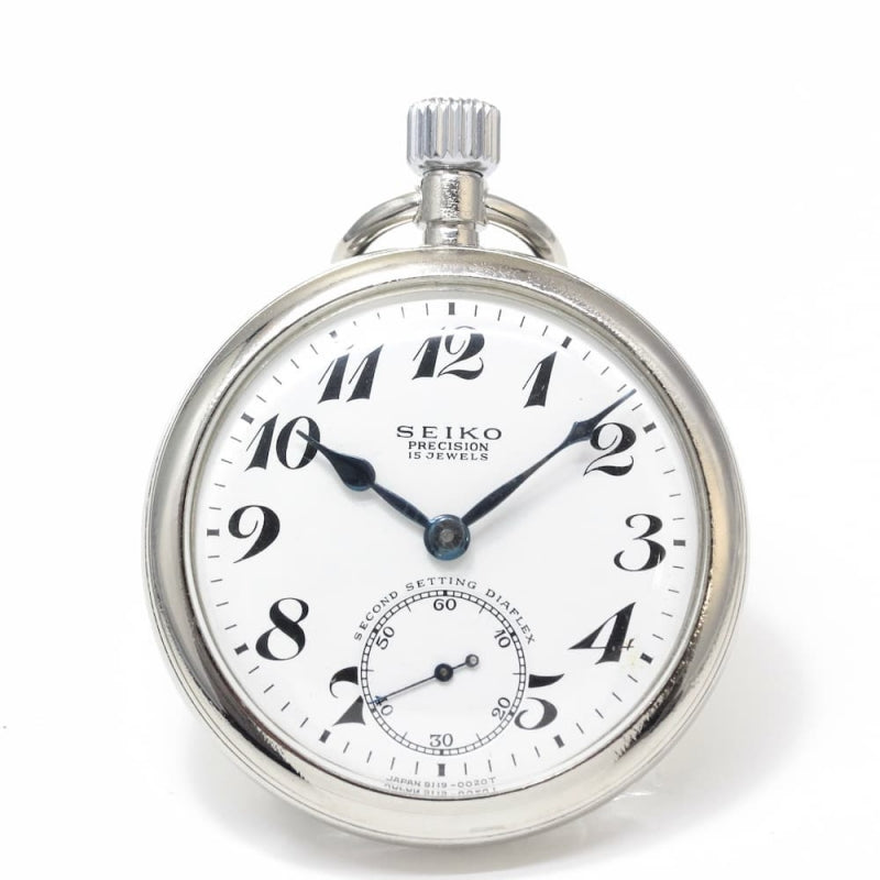 昭和の19セイコー鉄道時計/15石/ダイアフレックス/リサイクルウォッチ/19seiko-1113