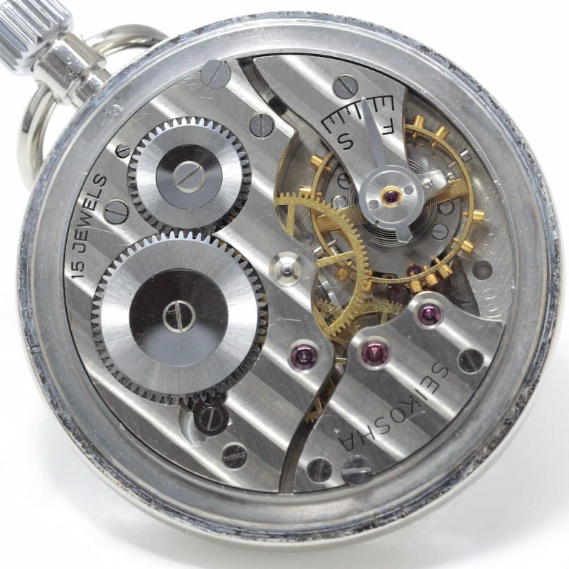 昭和の19セイコー鉄道時計/15石/ダイアフレックス/リサイクルウォッチ/19seiko-1113