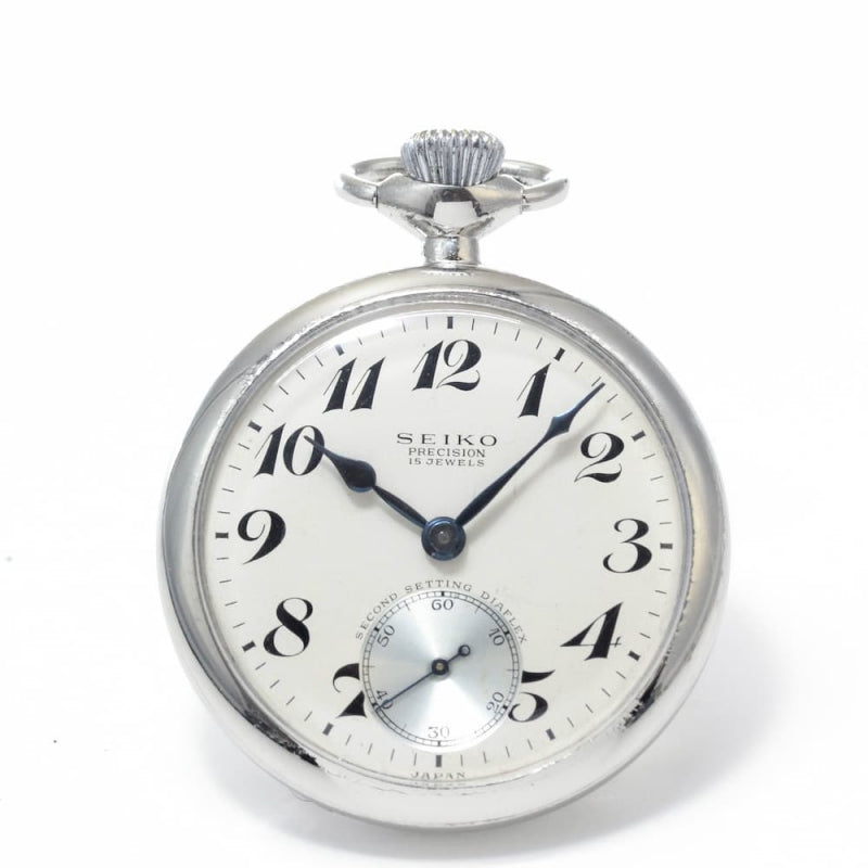 昭和の19セイコー鉄道時計/15石/ダイアフレックス/リサイクルウォッチ/19seiko-1114