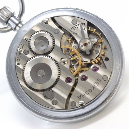 昭和の19セイコー鉄道時計/15石/ダイアフレックス/絶版時計/19seiko-1121