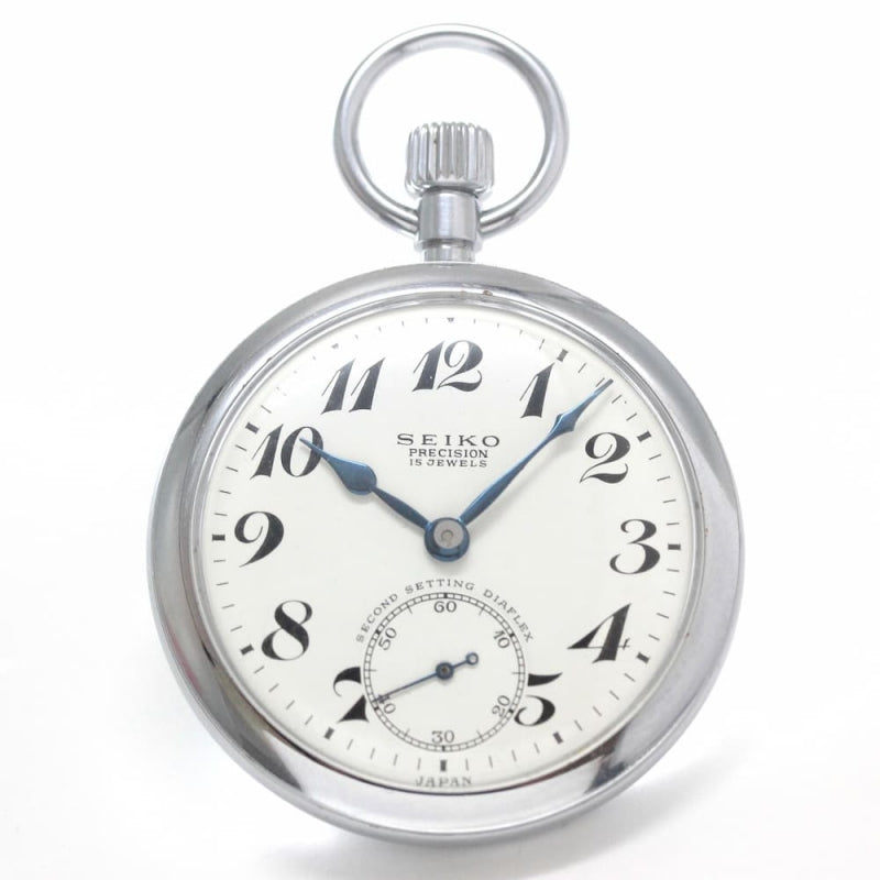 昭和の19セイコー鉄道時計/15石/ダイアフレックス/絶版時計/19seiko-1127